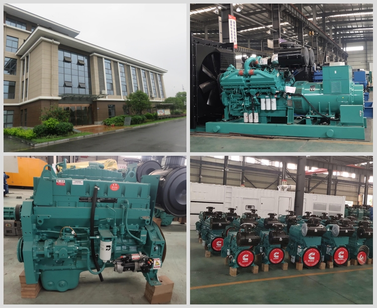 700kW diesel generator emergency power generator/ factory price diesel generator high quality - CCEC Cummins - 5