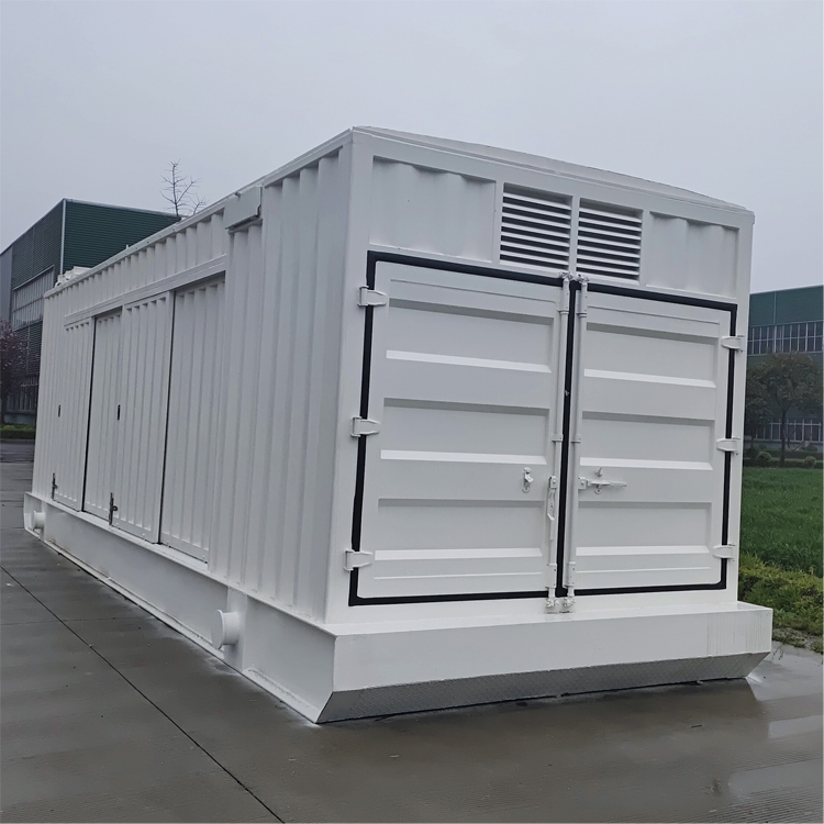 1200kW 1500kVA Silent container generator set powered by YC12VTD2000-D30 diesel engine euro standard