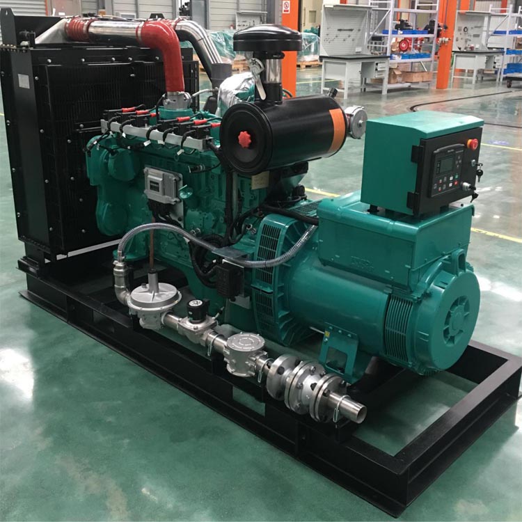 100kW LPG generator 125kVA natural gas generator methane gas generator China factory