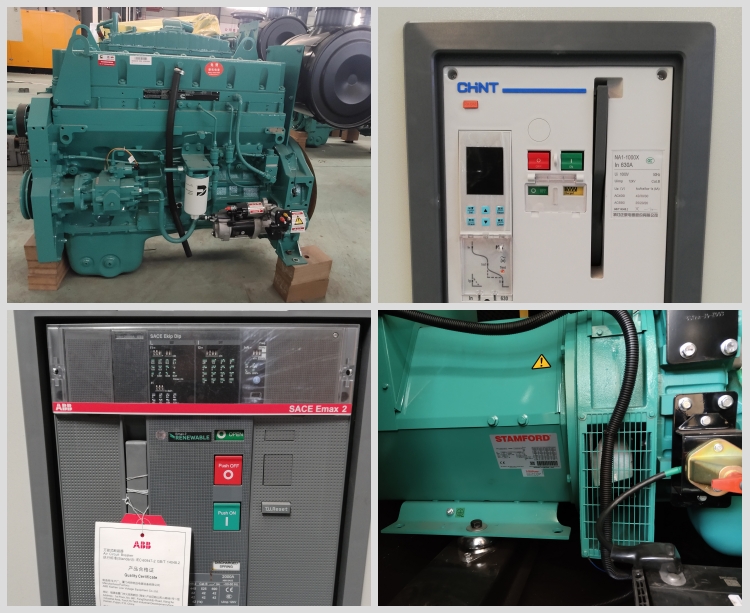 Price of 400kW silent diesel generator power generator 500kVA 3 phase - DCEC Cummins -National III - 2