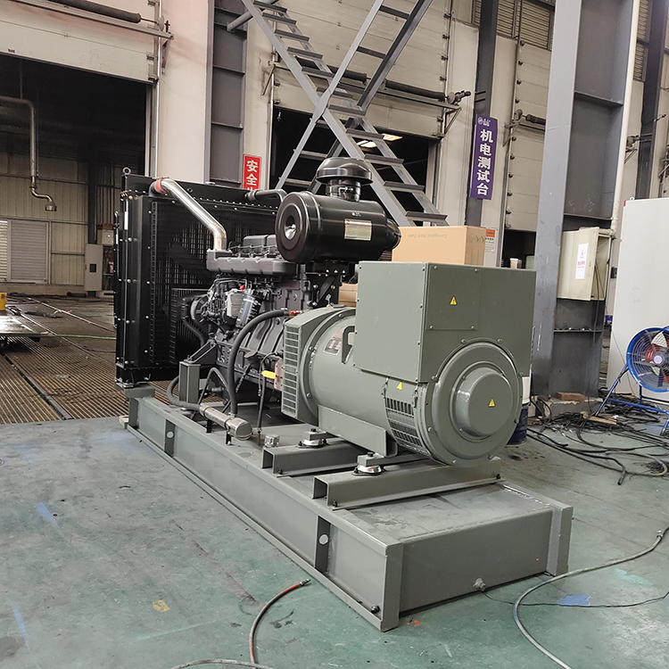 Electric start diesel generator 450kW electrical  generator 3 phase open frame standby generator genset