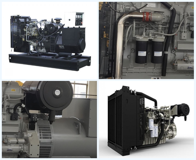 100kW Perkins diesel generator electric power genset open type 50HZ 125kVA industry use - Perkins generator-Euro - 2