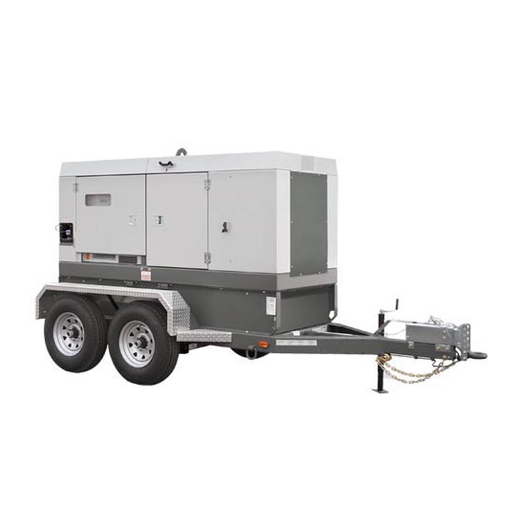 200kW trailer diesel generator sets with soundproof box 250kVA movable generator - Trailer generator - 1